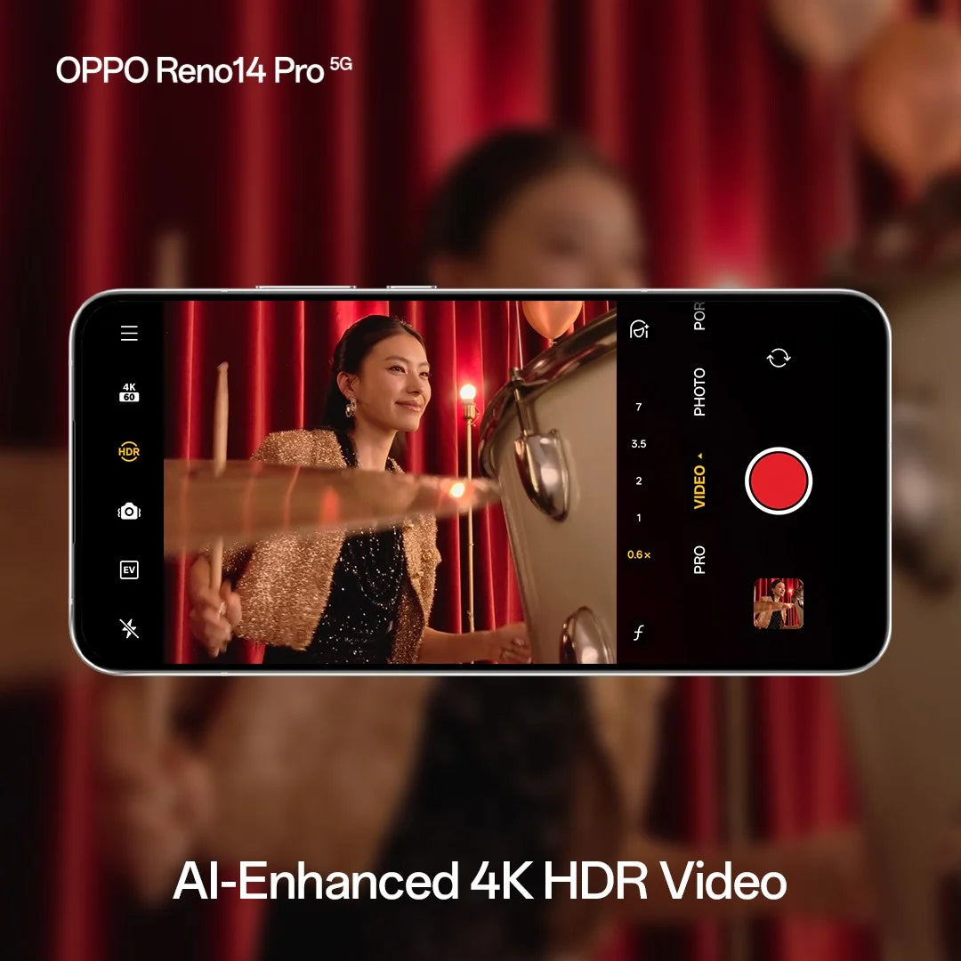 OPPO Reno16 F | 8GB RAM + 256GB ROM (Get Free Gift Earbuds)
